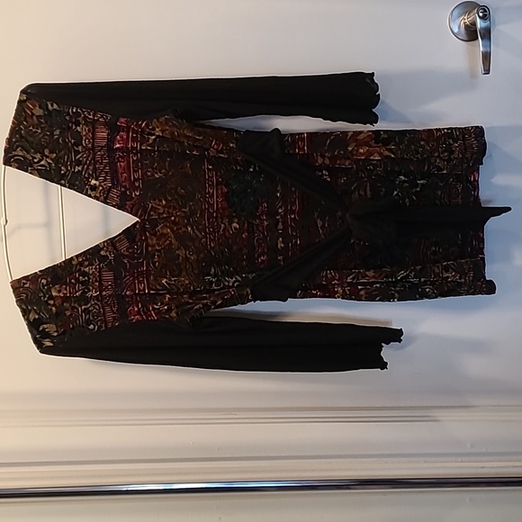 EUC Vintage s.8 Nicowa velvet tunic top - Picture 4 of 8